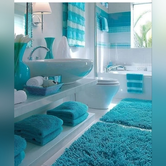 AUTHENTIC DIAMOND 💎 GENUINE SOLID STERLING SILVER BLUE TOPAZ TRILLIANT RING 7 - Picture 7 of 8